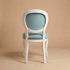 Der 'Louis-Philippe Liscia' Esszimmerstuhl | Weißes Massiv-Buchenholz