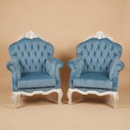 The 'Venere' Gold Edition Lounge Armchair | Wide Deep-Seating Bergère